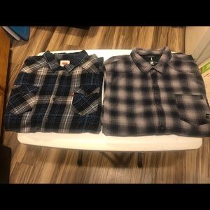 Two long sleeve XXL FLANNELS